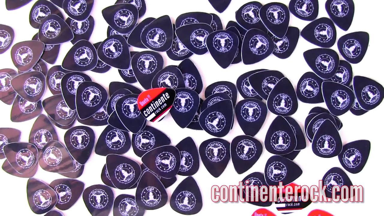 botones - picks - pajueles - puas - Southern roots - continenterock.com