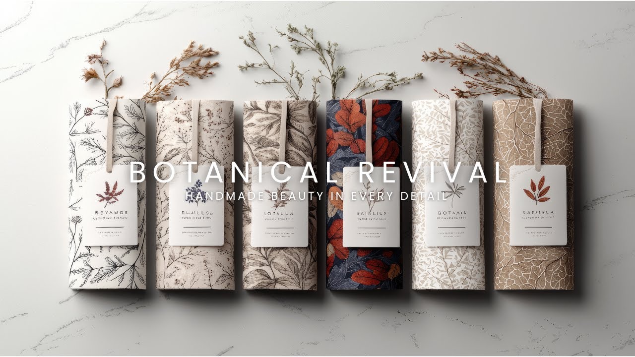 Botanical Revival: Handmade Beauty in Every Detail