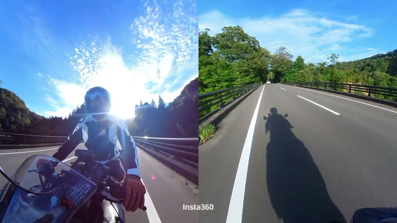 栗駒山（いわかがみ平）からダウンヒルしてるだけ