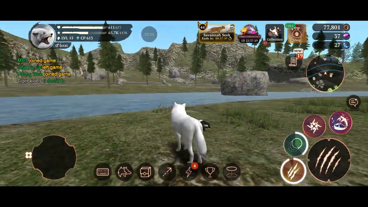 Fox gaming attack😱 #games #taptubergaming #trending 