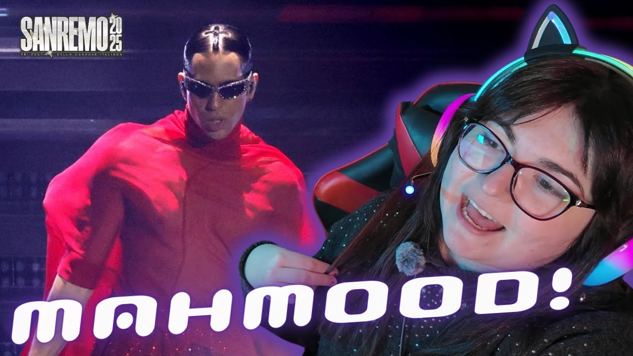 Mahmood Sanremo 2025 Medley | RA TA TA, Soldi & Tuta Gold | REACTION