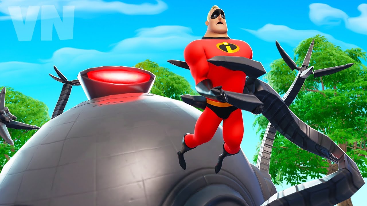Fortnite Roleplay A DAY IN THE LIFE OF MR INCREDIBLE! (THE INCREDIBLES) (A Fortnite Short Film)