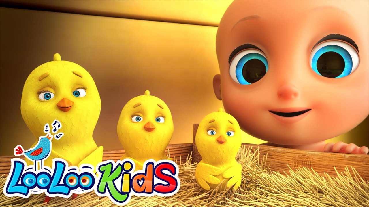 🐥 Little Chicks Fun: LooLoo Kids Nursery Rhymes & Playful Songs for Learning and Joy! 🎶✨