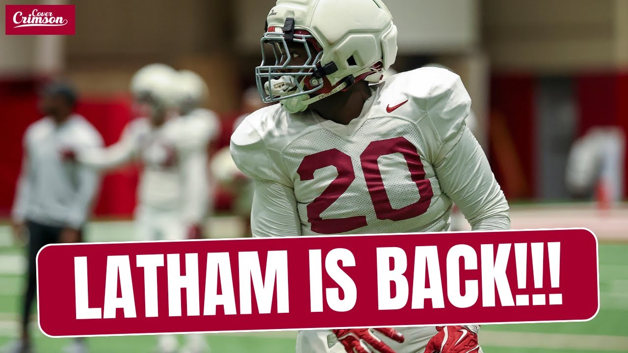 GREAT NEWS! Alabama Gets LB Jah-Marien Latham BACK for 2026 | Alabama Crimson Tide