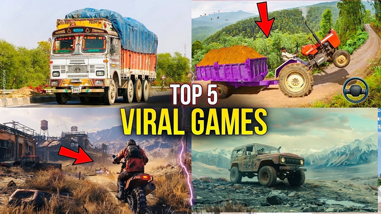 TOP 5 BEST VIRAL GAMES 2025 🔥 | WATCH THIS VIDEO ? ANDROID GAMES !