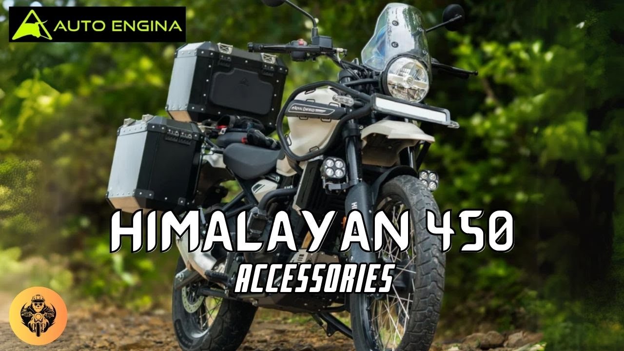 Himalayan 450 accessories from AUTO ENGINA