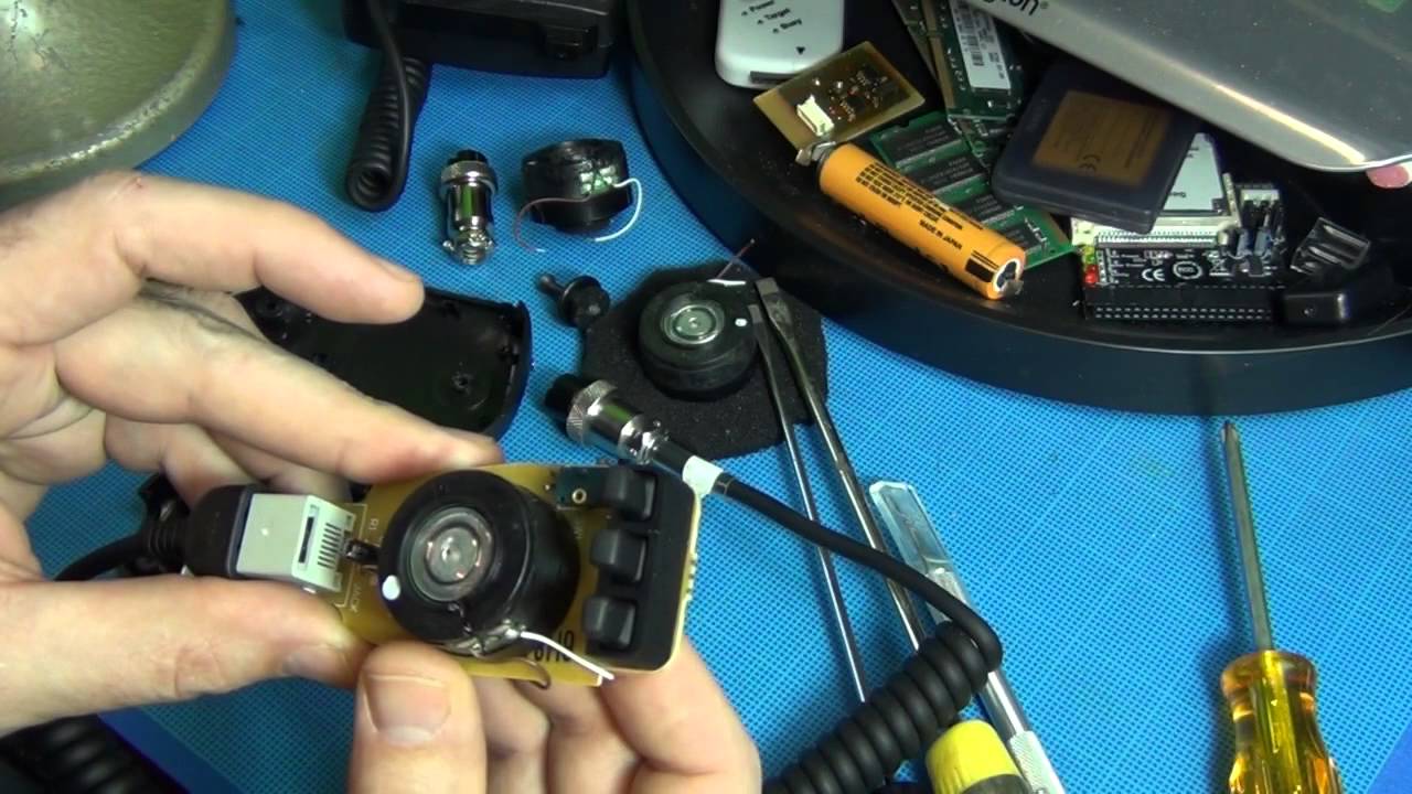 Yaesu FT-2000, FT950, FT897D, FT857D Mic, for mod'ing the Astatic D104