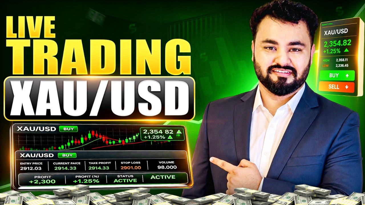 XAUUSD Live Today | NY Gold Trading # 313 | SMC Scalping & Market Analysis