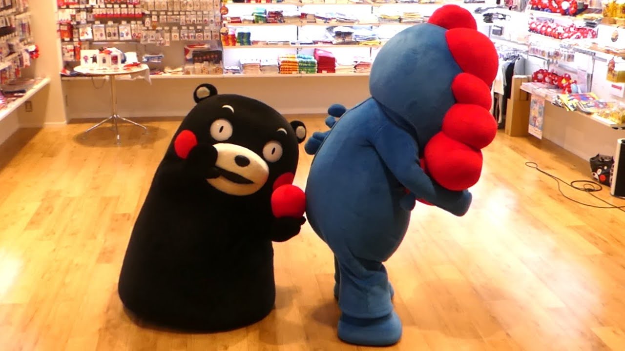 クセつよ！くまモンとミャクミャク｢タイタニッくま｣｢おじいちゃん合戦｣ほか(笑)@丸善丸の内2024/10/14