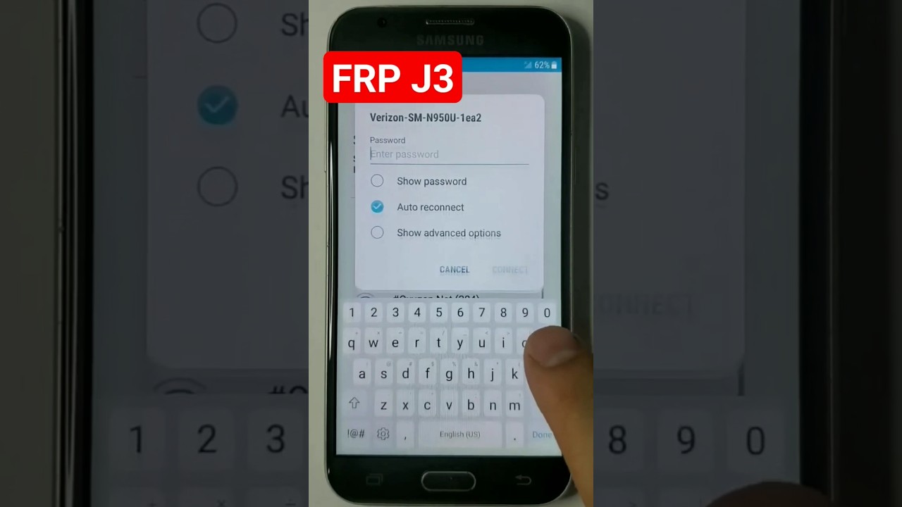 Samsung J3 FRP Обход учетной записи Google НЕТ ПК Android 7