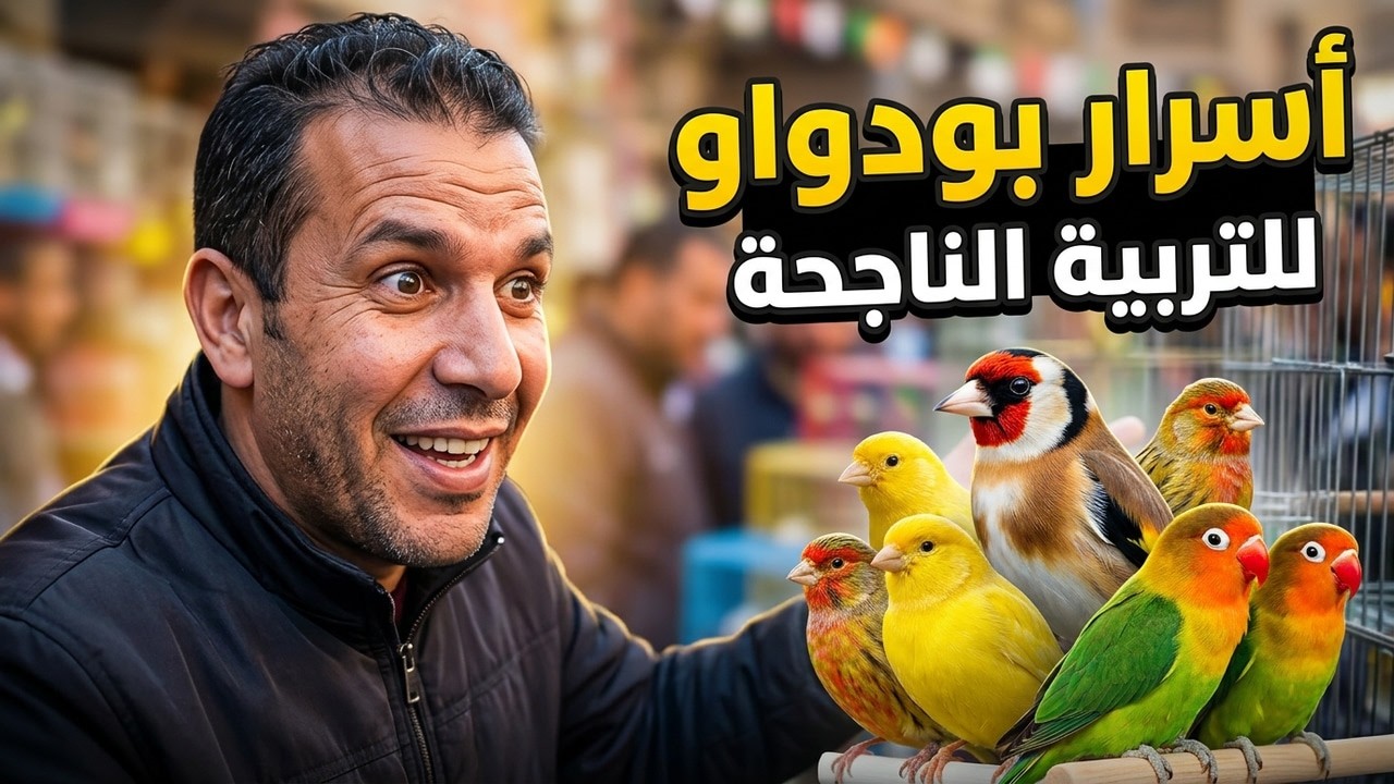 سوق بودواو لطيور الزينة 