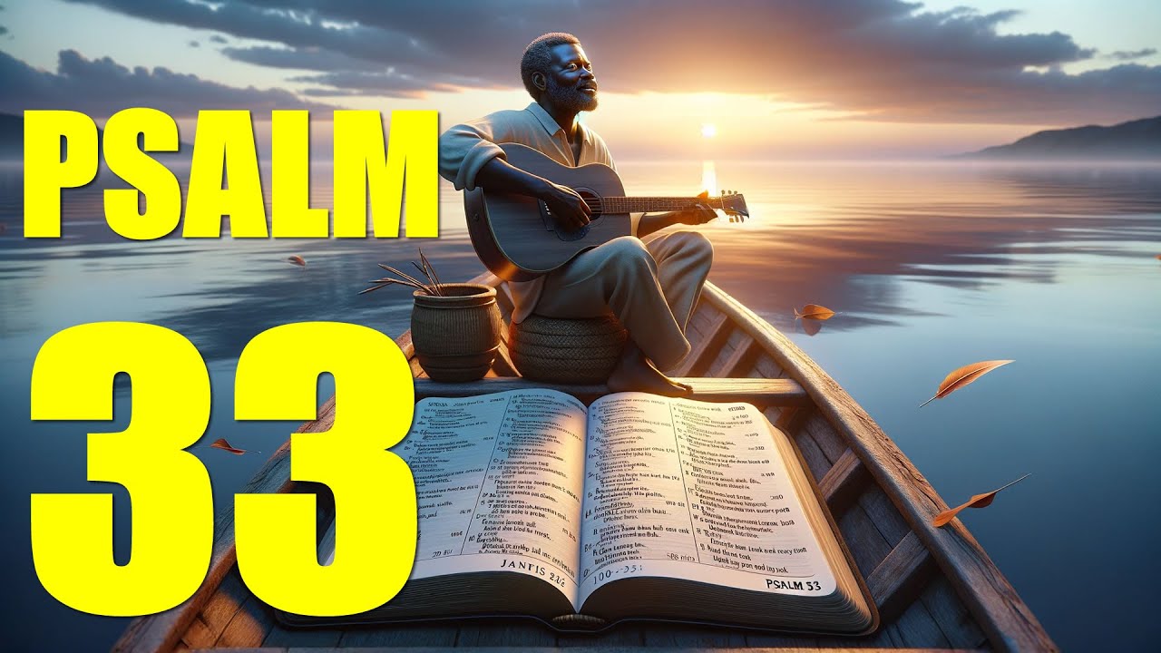 Psalm 33 Reading: Finding Hope in Divine Guidance (With words - KJV)
