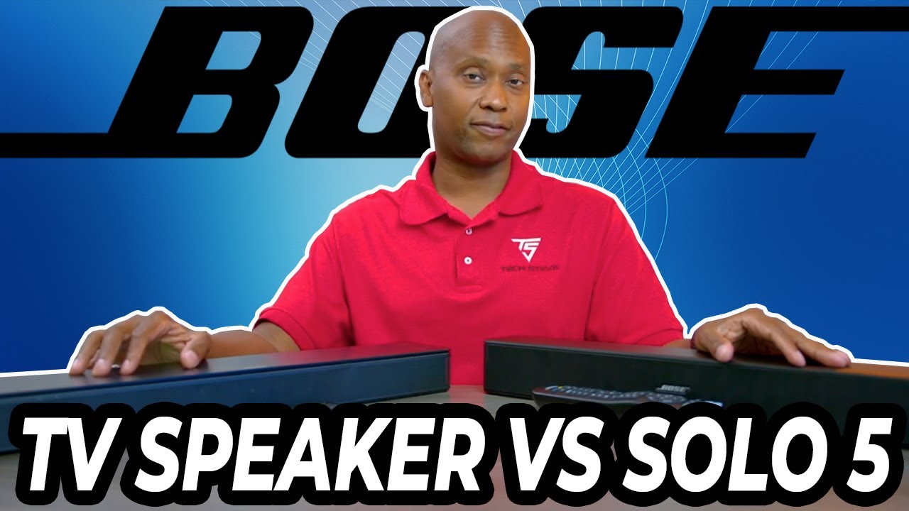 ТВ-колонка Bose против Solo 5
