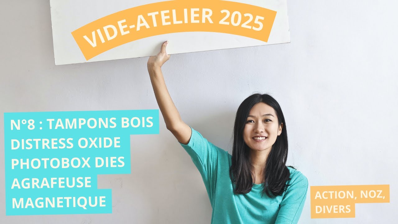VIDE ATELIER TRI : Vinted tampons bois distress oxide #action  #noz #rangement #scrapbooking #vinted