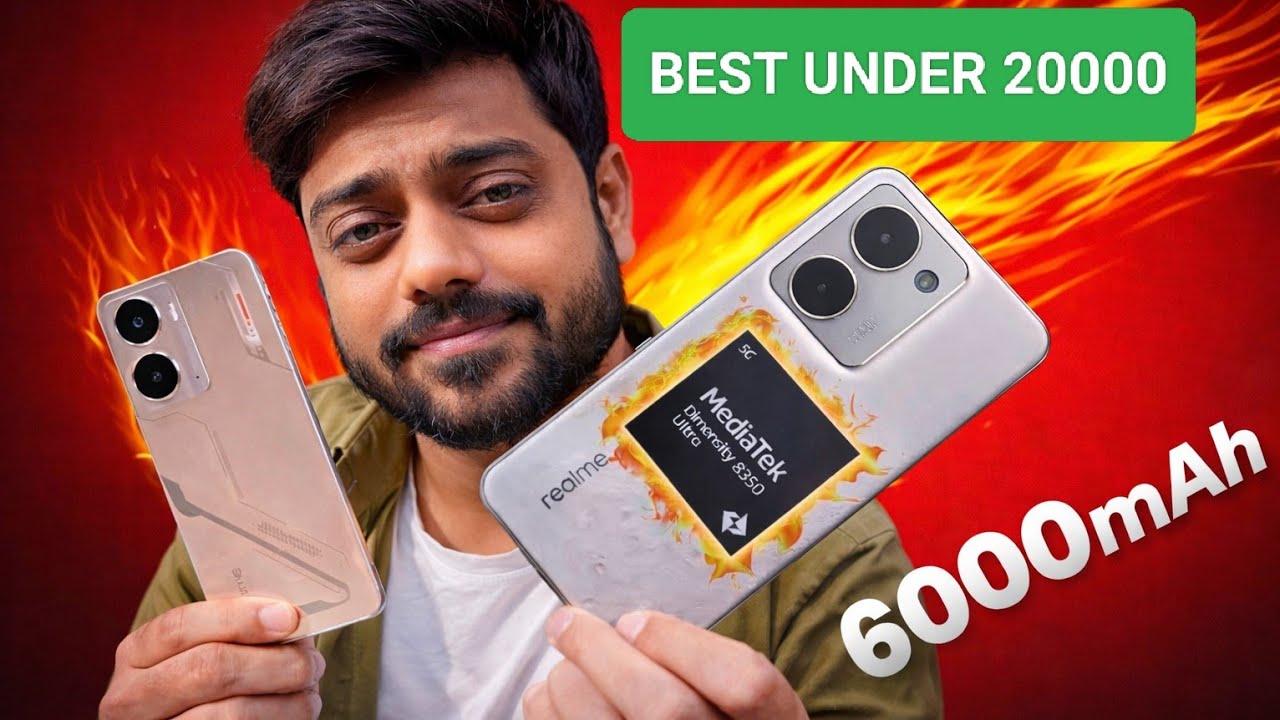 Best value smartphone under ₹20K in 2026 👀🔥 @TechBurner @TrakinTech #smartphone #tech 