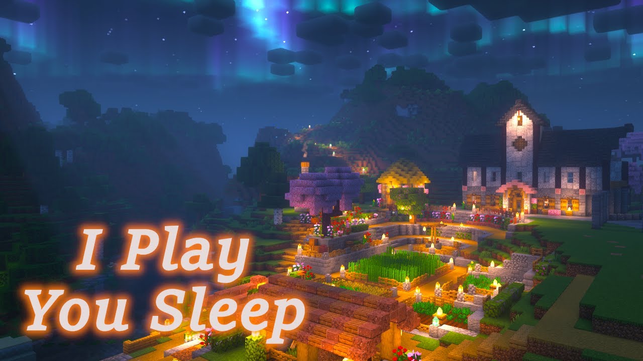 if you found this, it’s time to fall asleep | minecraft cozy forever world