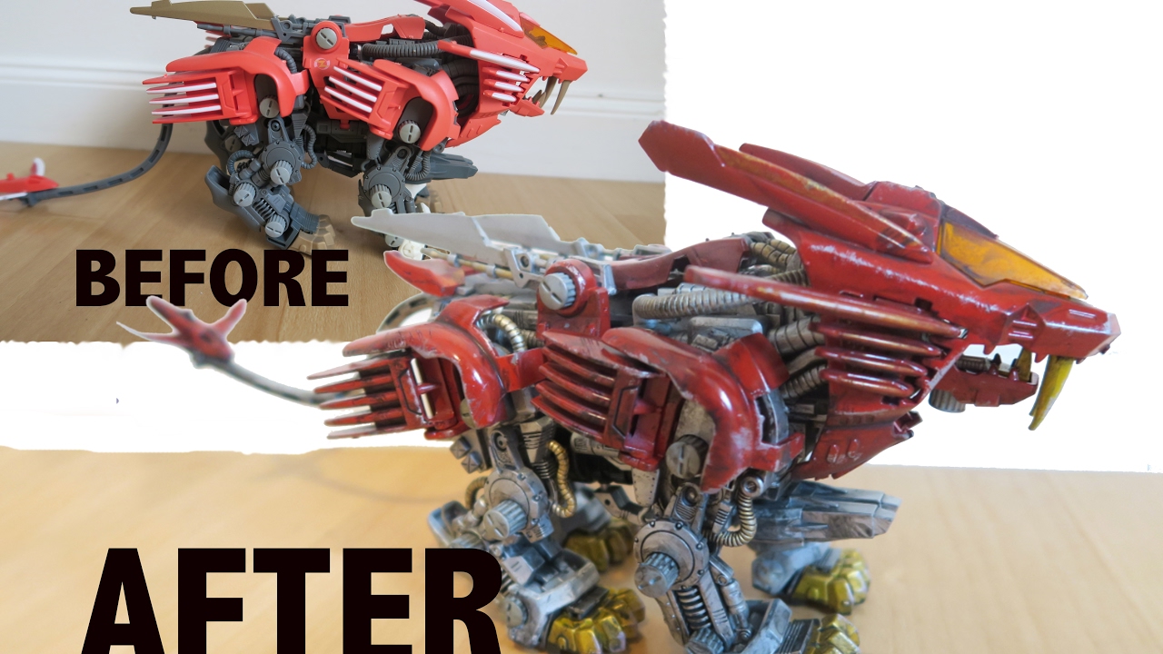 ZOIDS Blade Liger - Custom Paint Job