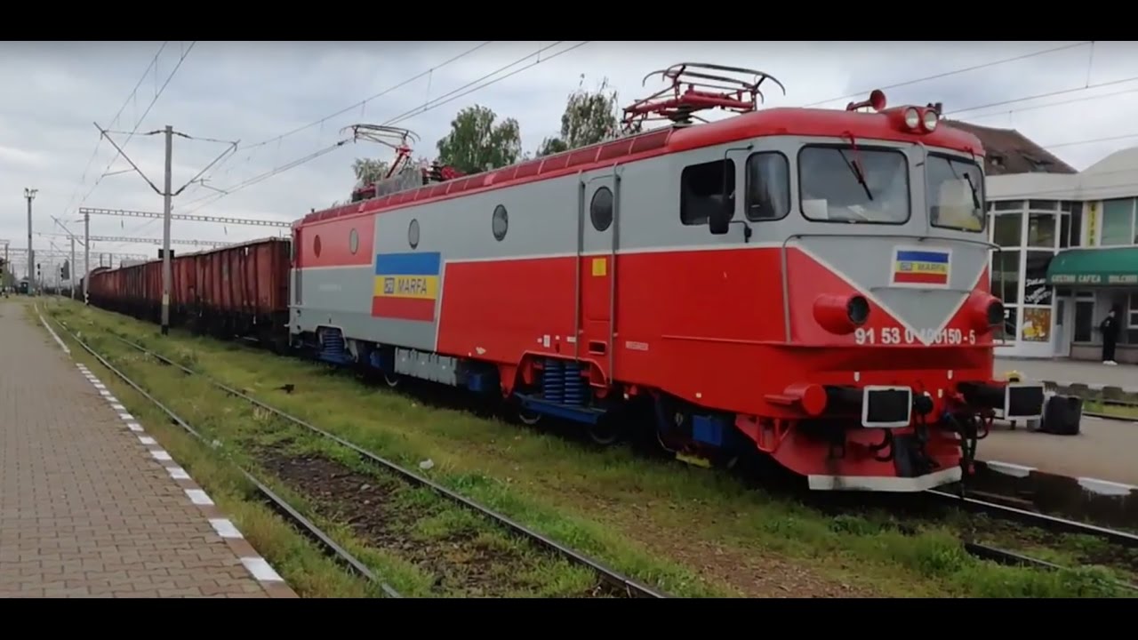 EA 5100kW CFR Marfa freight train passing Pascani [May, 2017]