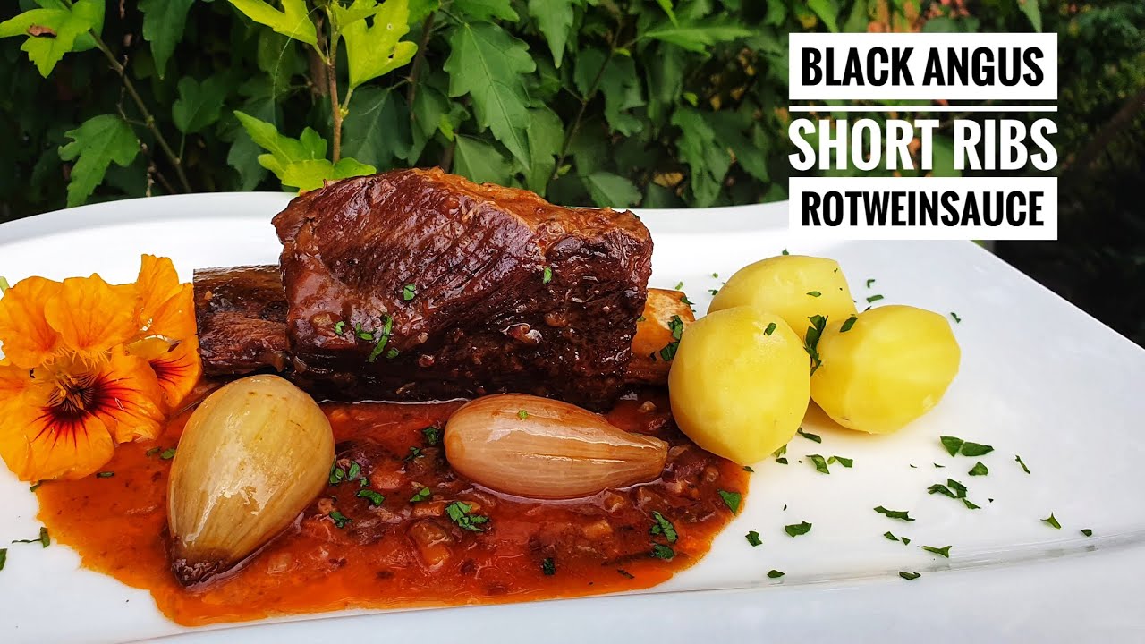 #469: Black Angus Short Ribs in Rotwein - aus dem Dutch Oven