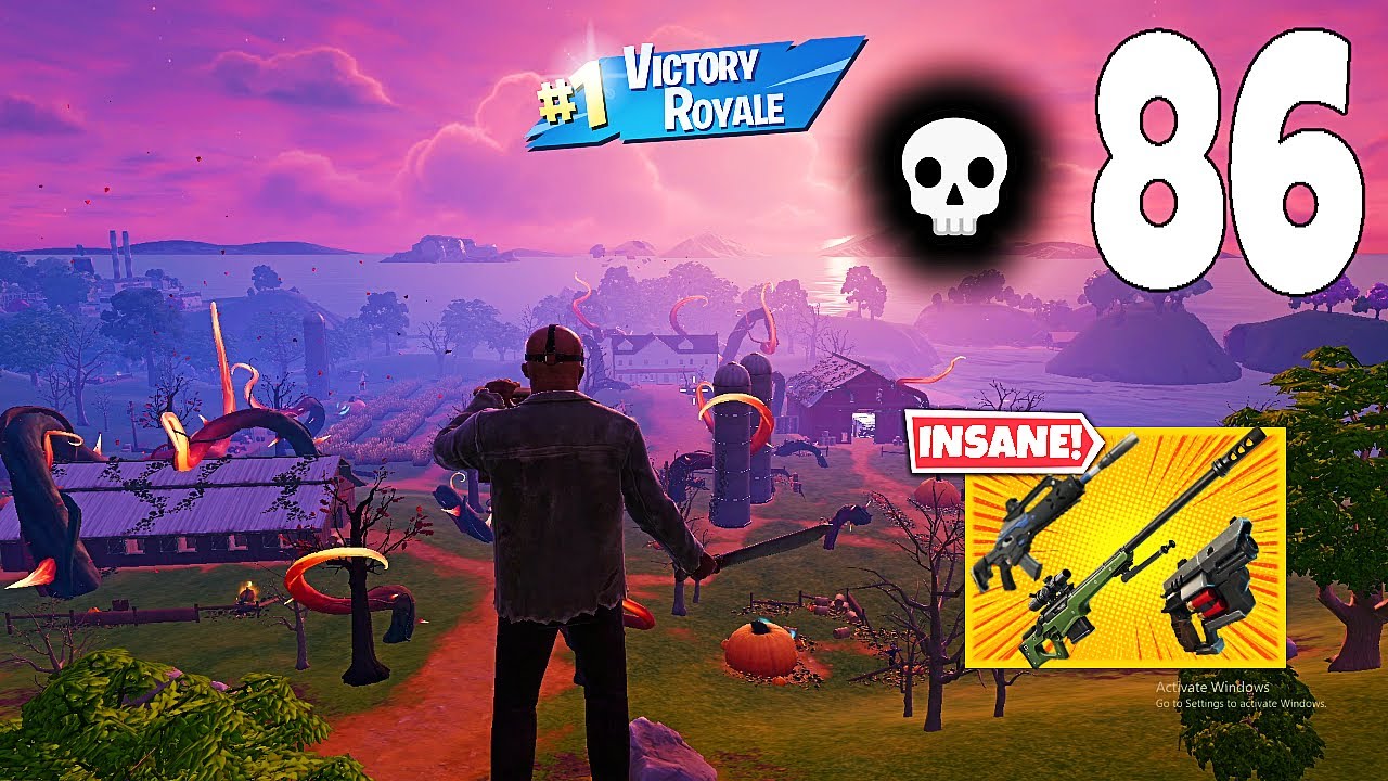 86 Elimination Solo Vs Squads 