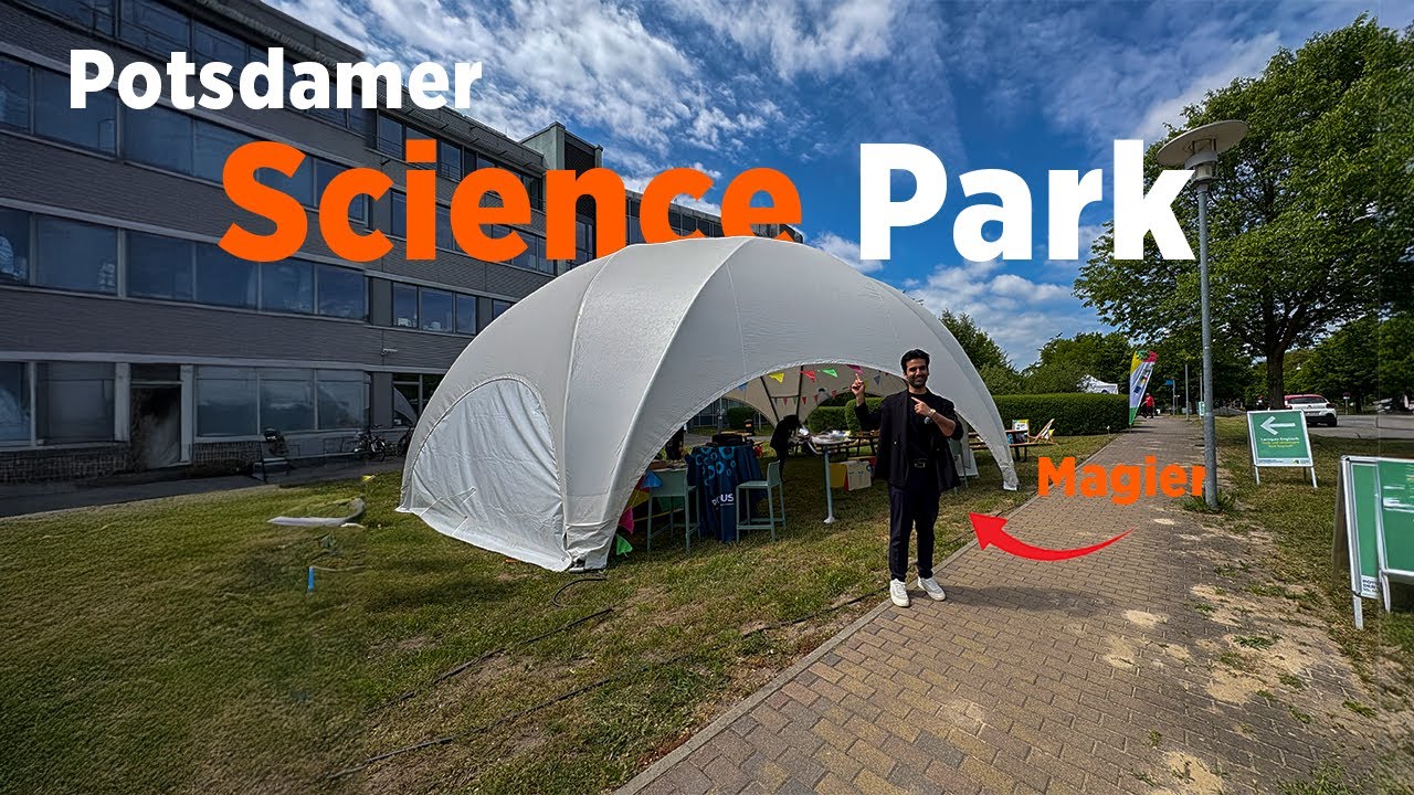 Zauberer in Berlin- Magic Vlog im Potsdam Science Park!