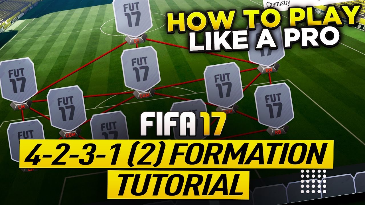 FIFA 17 AFTER PATCH MOST OP FORMATION 4-2-3-1 (2) TUTORIAL - CUSTOM TACTICS, INSTRUCTIONS, TRICKS