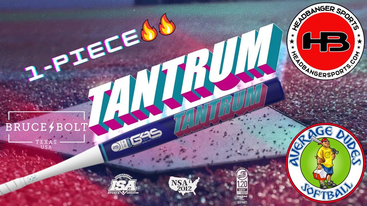 Удары цельной битой Easton Tantrum | Обзор биты для софтбола с медленным броском от Average Dudes
