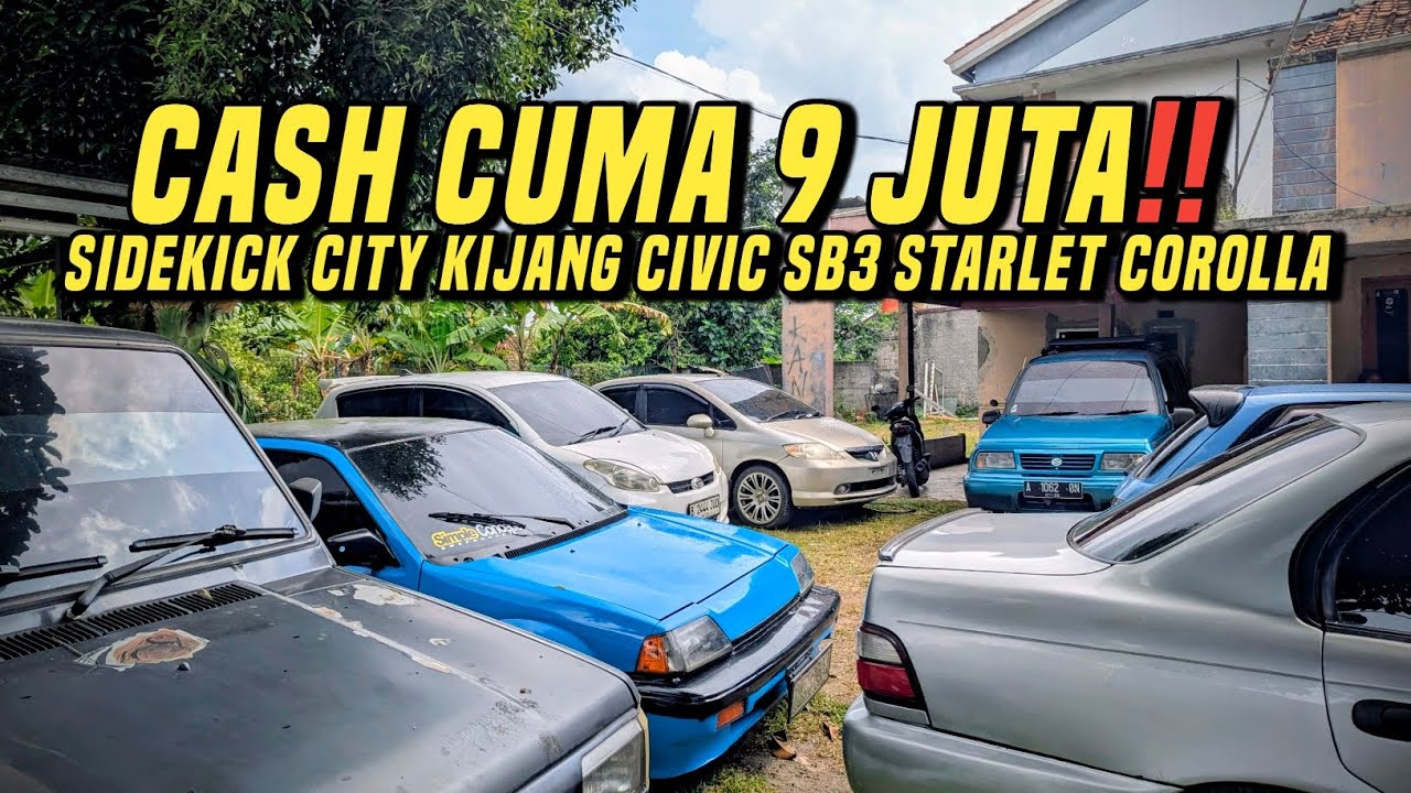 Lapak baru hj irfan harga mobil bekas murah nih❗Corolla kijang feroza corolla harga cuma 9 juta 