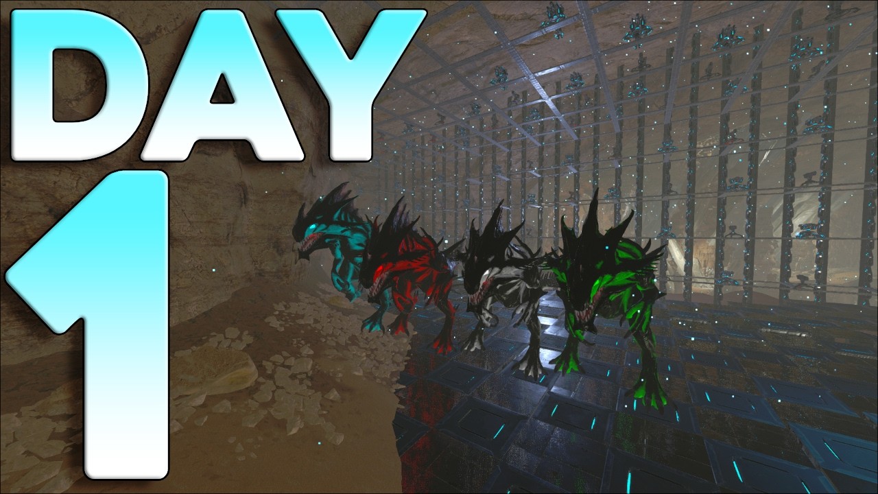 How 4 Youtubers Claimed Church Cave on The Most Populated Server in ARK PVP
