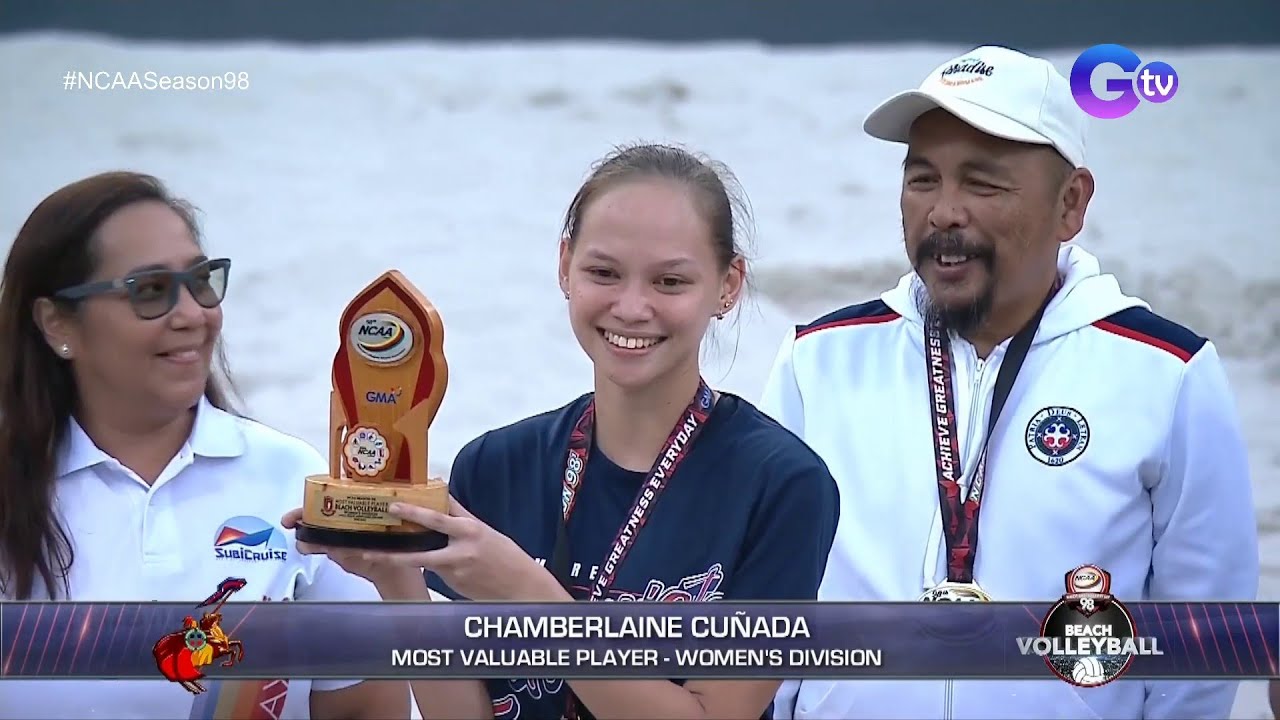 Cha Cu&ntilde;ada | NCAA Season 98 Women's Beach Volleyball MVP