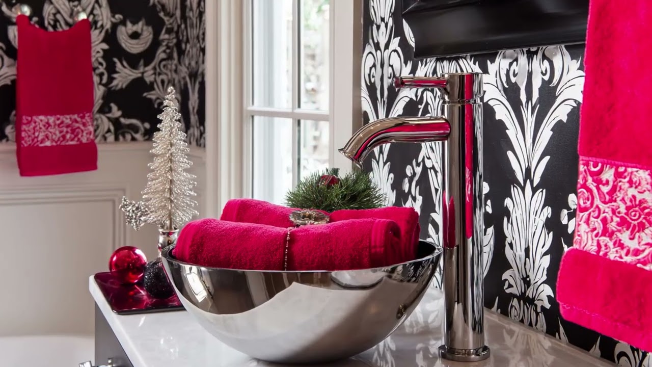 🌊 Ralph Lauren Hamptons 2025 Decor | Bold Red & Black Luxury Christmas 🖤🍷