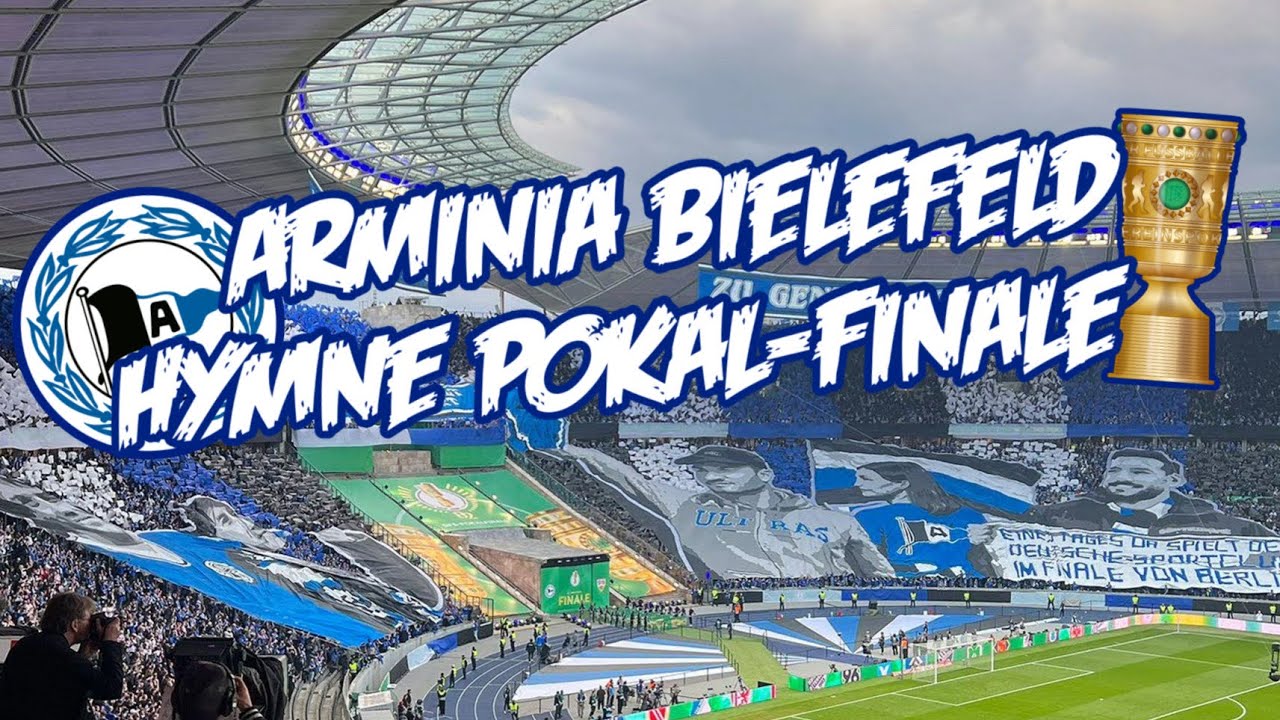 Arminia Bielefeld-Hymne im Pokalfinale 4K | 24.05.2025