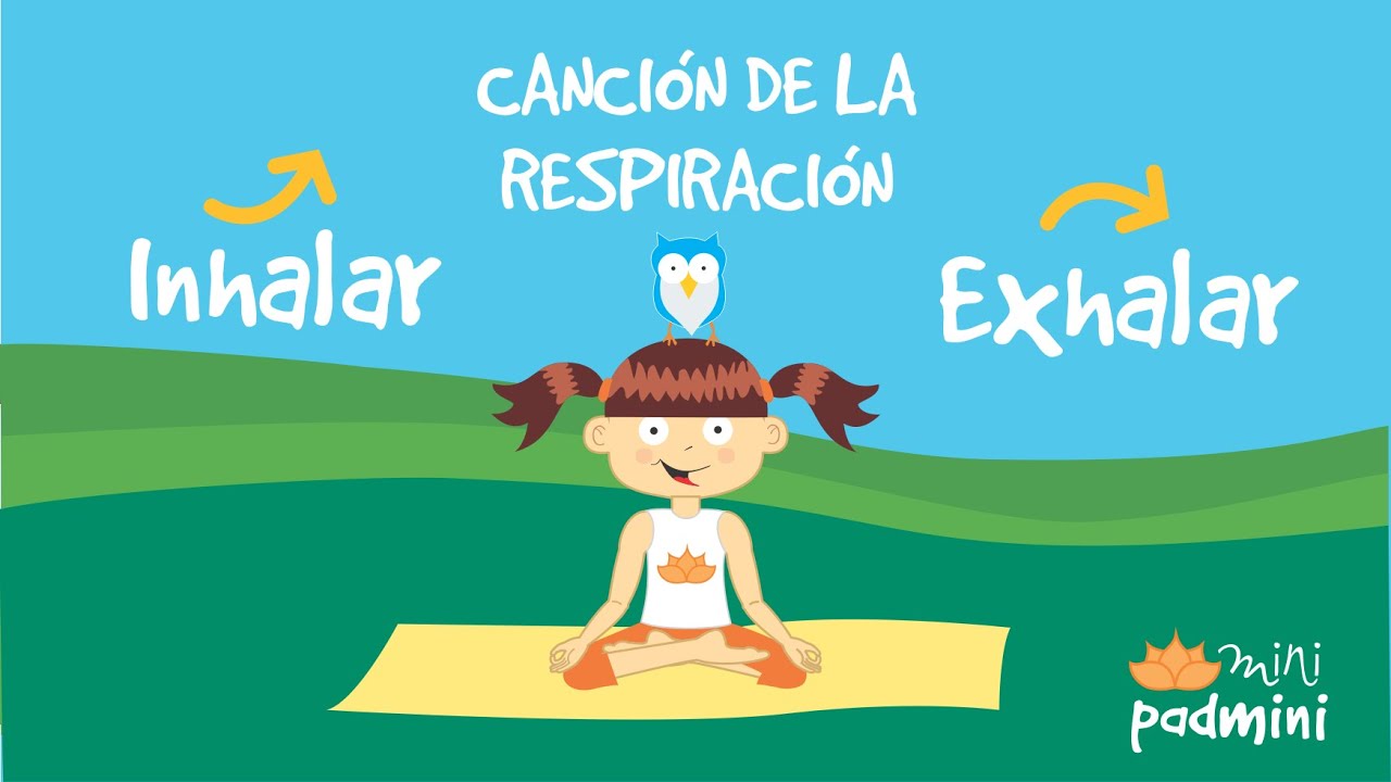 🎶 Canción de respiración para calmar niños y niñas | Yoga Infantil 🧡 MiniPadmini