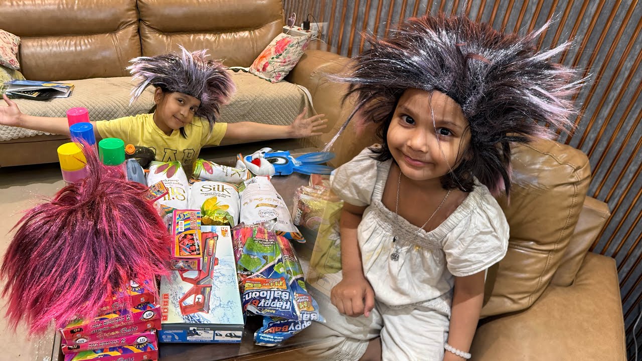 Peehu shivi Ne ki होली Ki Shopping ।इलेक्ट्रिक पिचकारी । होली पापड़ | Holika दहन । multirashmigupta 