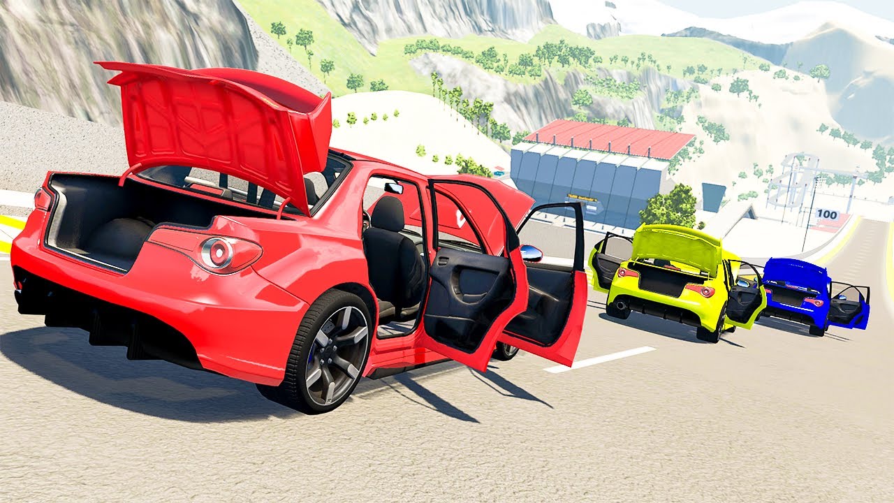 High Speed Jumps #12 - BeamNG DRIVE | SmashChan