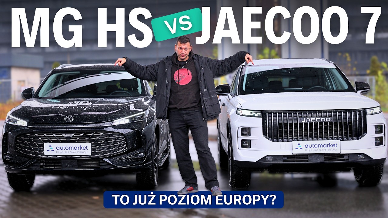 Jaecoo J7 vs MG HS (2026) | Test hybryd PHEV: Kt&oacute;ry chiński SUV jest lepszy?