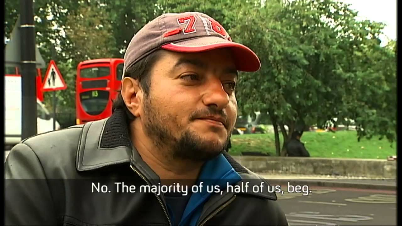 On the streets with the Roma people living in Britain