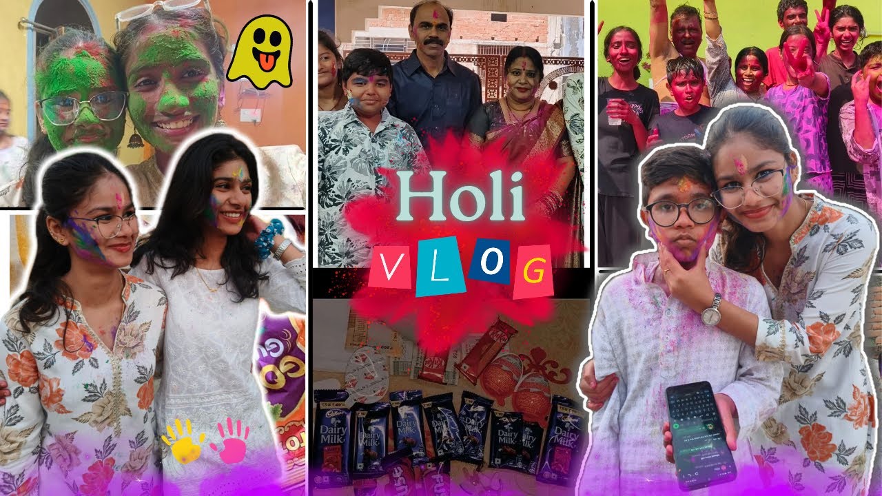 HOLI CELEBRATION 2026 WITH FAMILY🫟🥳