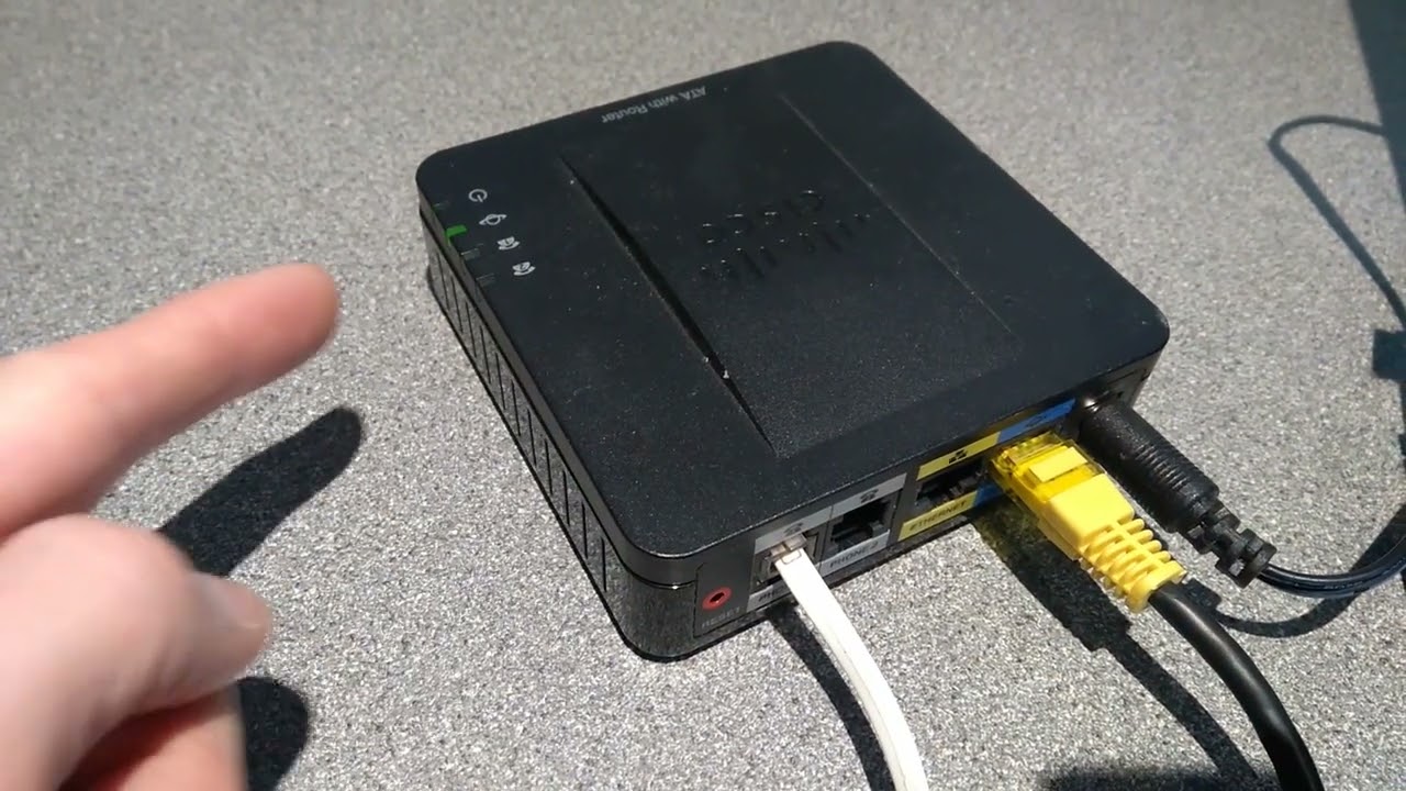 Как сбросить настройки Cisco 122 VoIP ATA к заводским настройкам