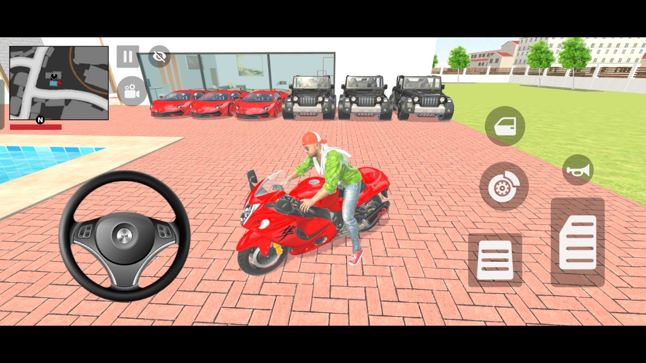 Modified Police Car 🚨 Gangster Life in Indian Streets | Open WorldGame game for android ❤️