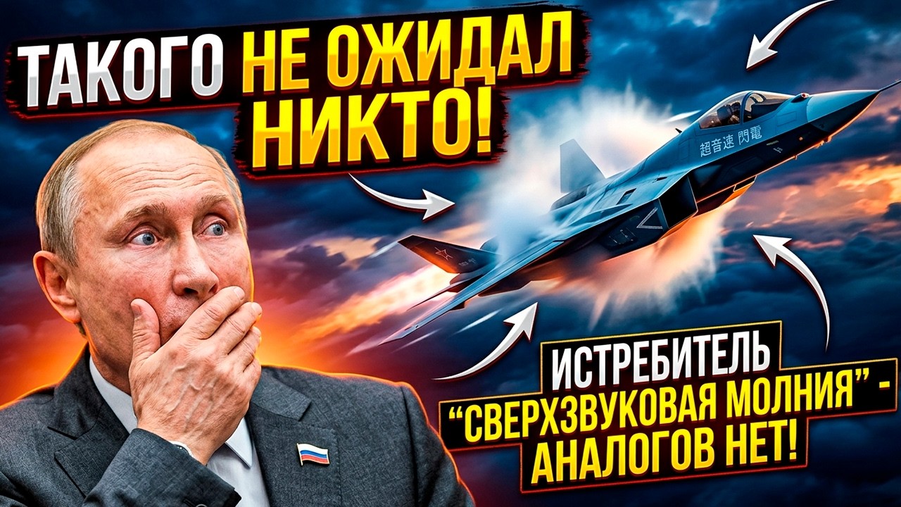 Такого НЕ ОЖИДАЛ никто! Сверхзвуковая Молния выжигает всё в радиусе 500 км — Аналогов НЕТ!