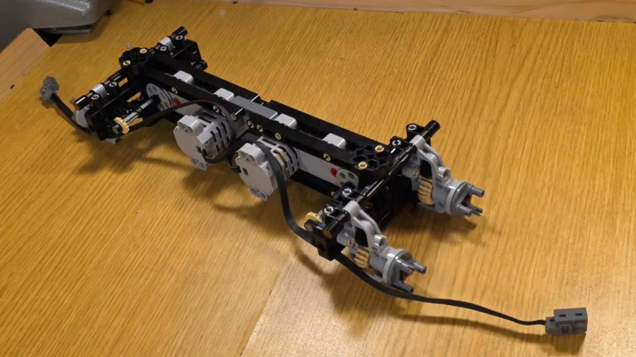 Instructions for 3d printed lego technic RC crab rover 
