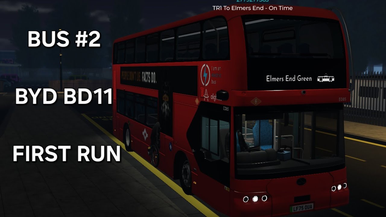 Croydon Bus Sim | BUS #2 | BD11 RUN | Tram Replacement 
