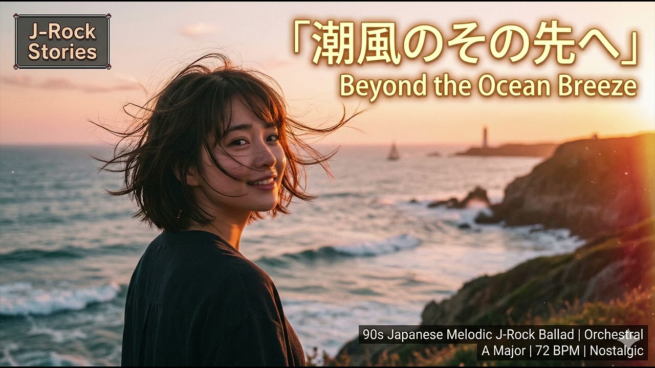 「潮風のその先へ 」 Beyond the Ocean Breeze | 90s Japanese Melodic J-Pop Ballad