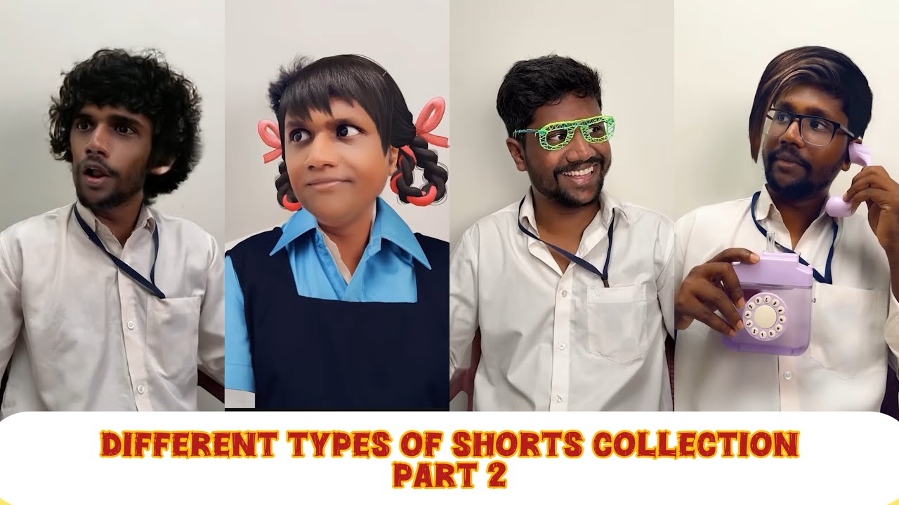 Different types shorts collection Part 2 🤣😂 #comedy  #velujazz #school