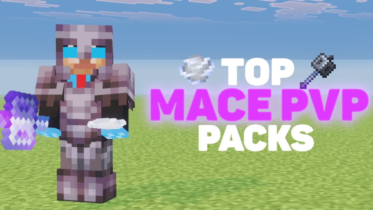 TOP 5 BEST Mace PvP Texture Packs for Minecraft 1.21.11+