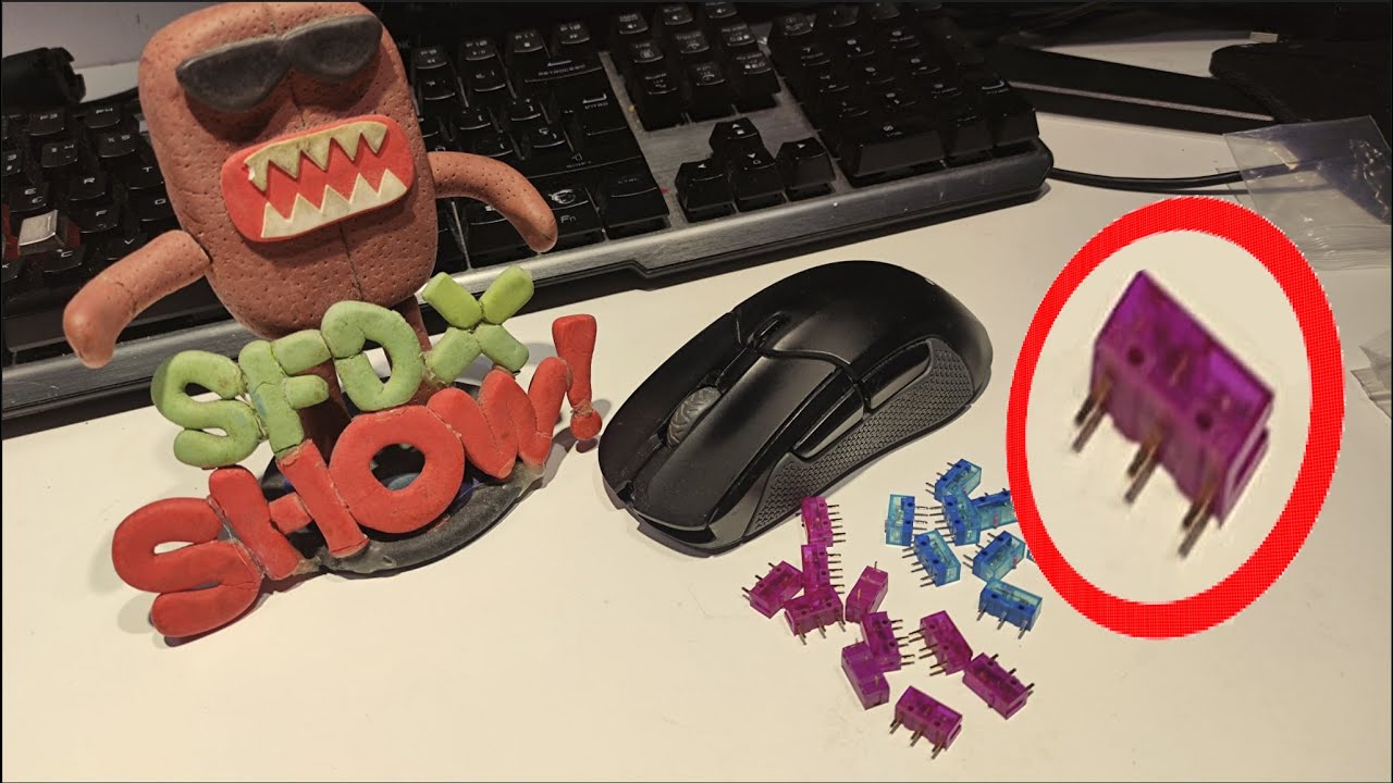 Este Mouse ahora ES INMORTAL :  😍 Como reparar tu ratón cuando le falla el click izquierdo