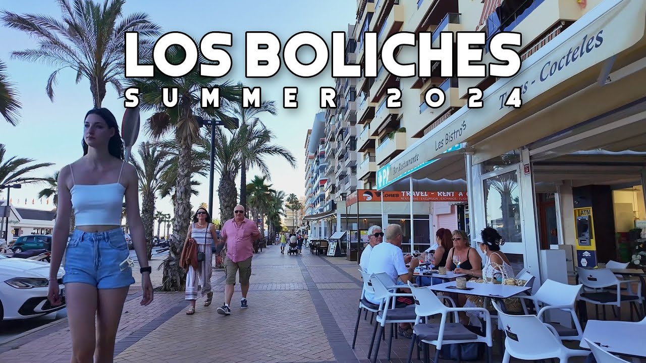 Los Boliches Fuengirola Spain Relaxing Day Summer 2024 June Update Costa del Sol | Málaga [4K]