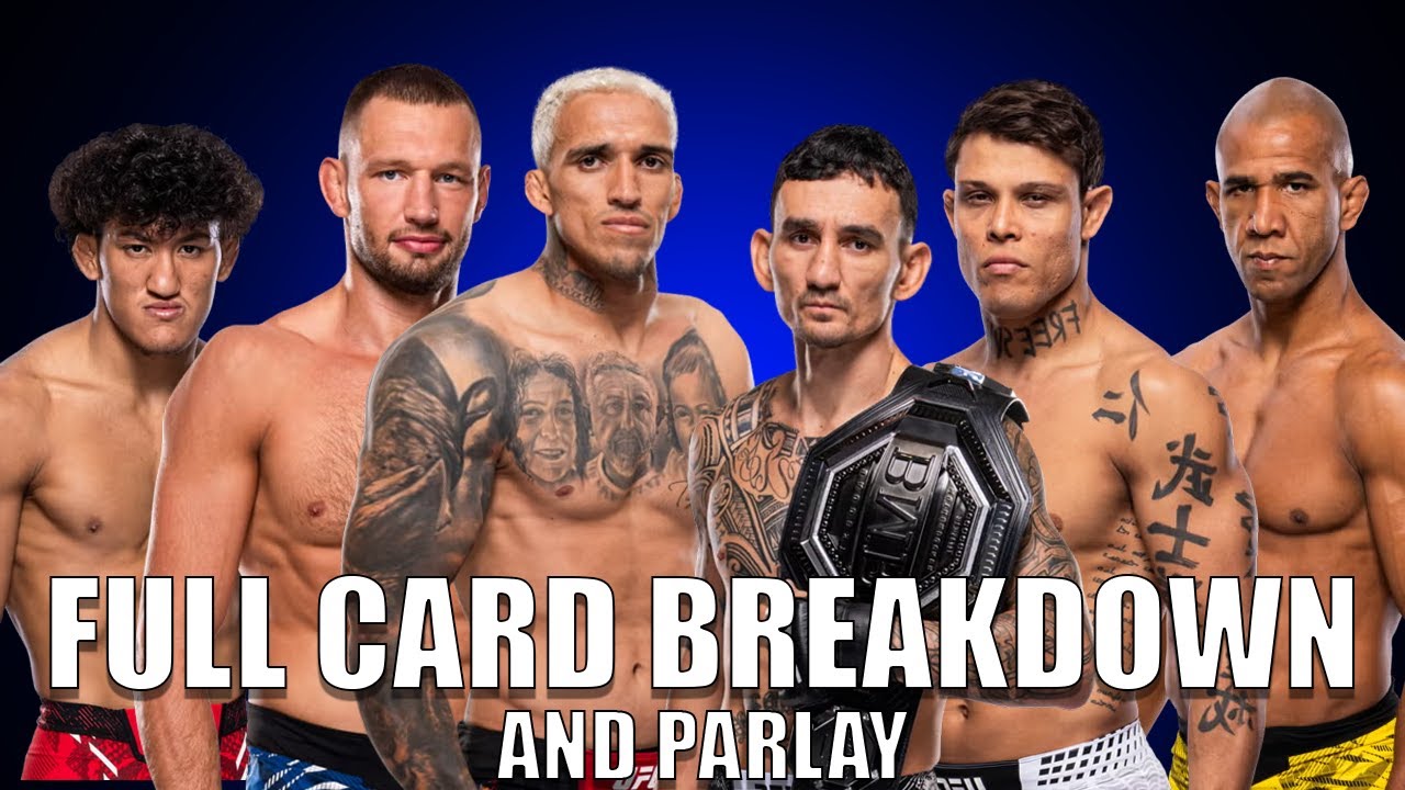 UFC 326 Full Card Breakdown and Parlay