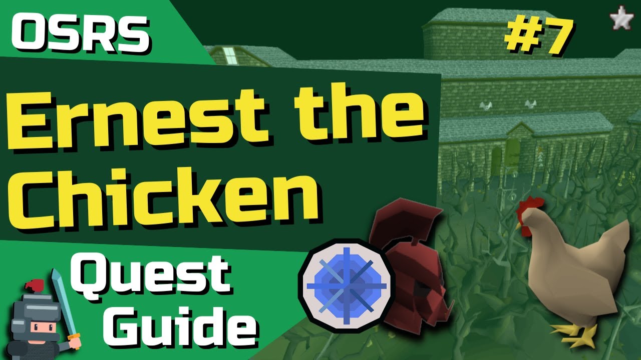 OSRS Ernest The Chicken - F2P Quest Guide (OSRS Ironman Friendly)
